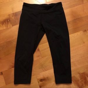 ivivva cropped black leggings